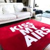 Kiss My Airs Sneaker Gulvmåtte i Rød 160 x 200 cm