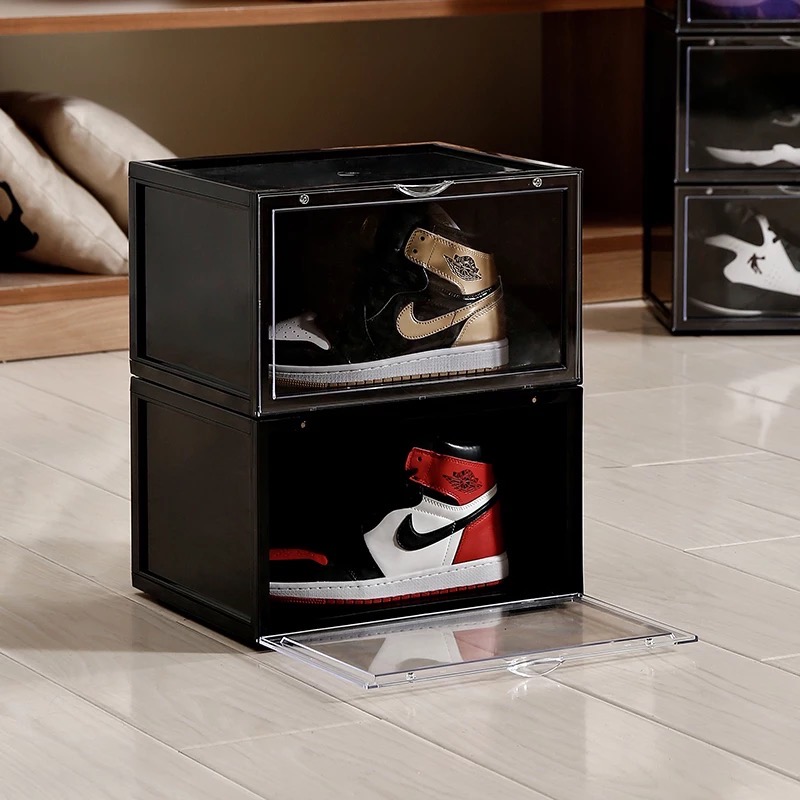 MAGNETIC Drop Side Sneaker Box i Sort